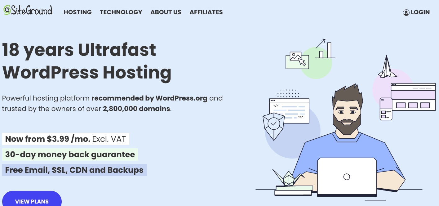 SiteGround(サイトグラウンド)