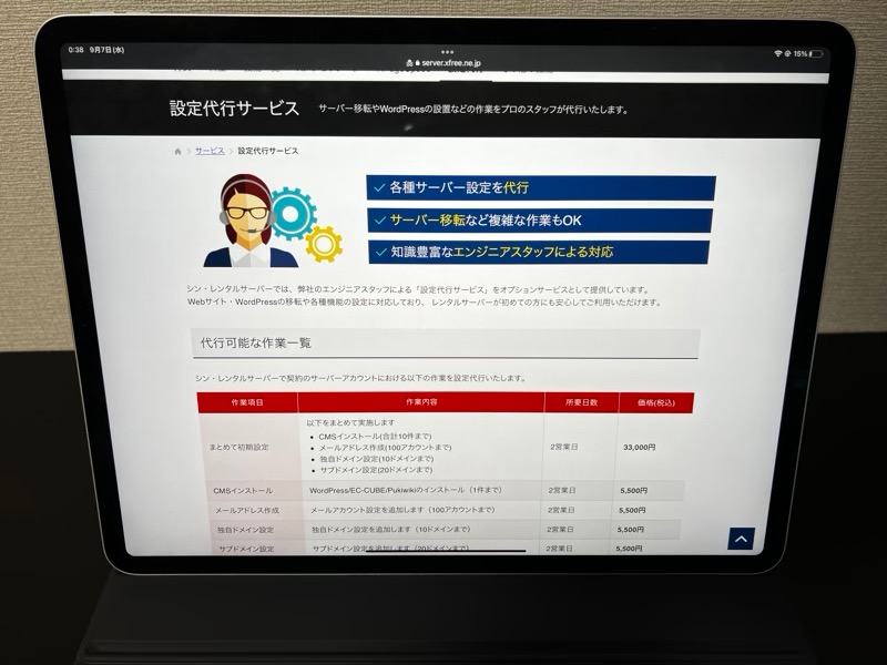 サイト運営がしやすい機能とサービス
