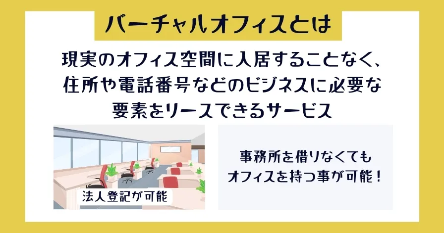 バーチャルオフィスとは